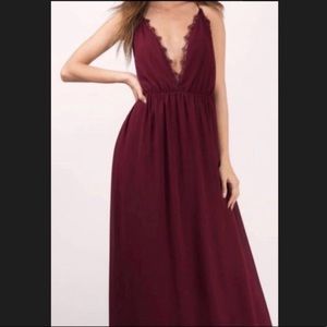 Toni V Neck Maxi Dress Formal